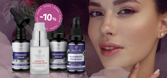 Akce na pleťová séra Nobilis Tilia