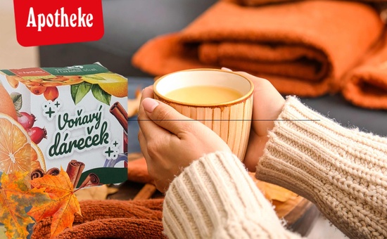 Voňavý dárek na zahřátí od Apotheke
