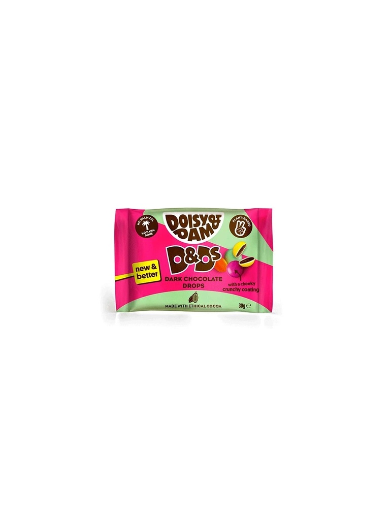 Drops Doisy and Dam - čokoládové bonbony v barevné čokoládě 30g