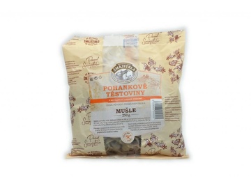 Pohankové těstoviny MUŠLIČKY 250g Mlýn Šmajstrla