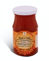 Rakytník ovocná pomazánka s fruktózou 250g RAKYT Cvrček