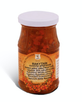 Rakytník ovocná náplň s fruktózou 210g RAKYT Cvrček