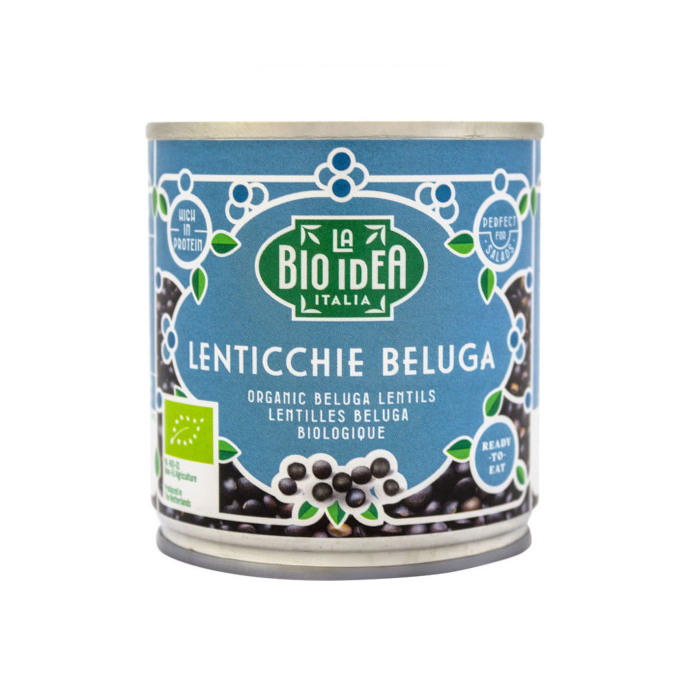 BIO čočka  BELUGA 200g  La bio idea Italia