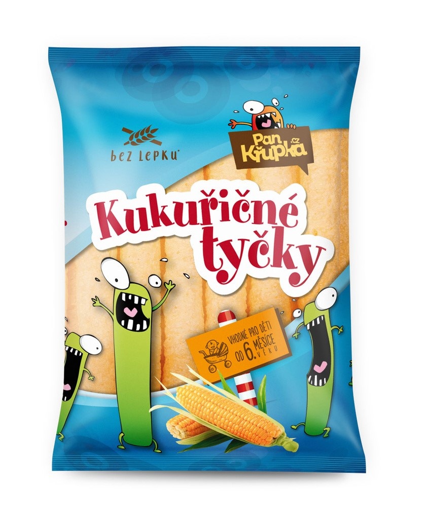 Kukuřičné křupky - tyčky 60g REJ