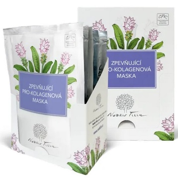 Zpevňující pro-kolagenová maska 25 ml Nobilis Tilia