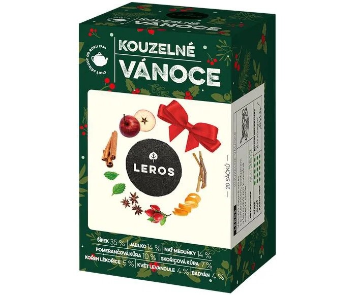 Čaj Kouzelné Vánoce 40g LEROS