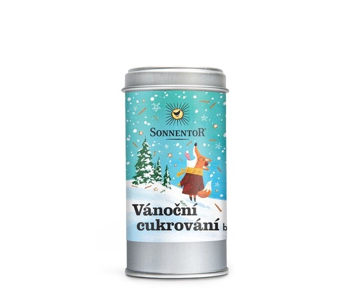 Kořenící přípravek Vánoční Cukrování 70g v dóze Sonnentor
