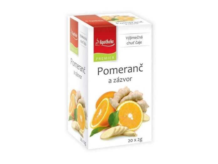 Čaj pomeranč a zázvor 40 g Mediate