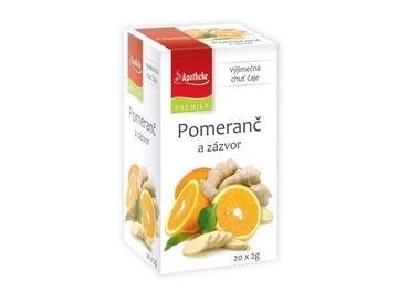 Čaj pomeranč a zázvor 40 g Mediate