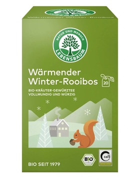 Čaj BIO Zimní hřejivý rooibos 40g Lebensbaum
