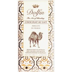 Dolfin čokoláda mléčná s meruňkami 30g