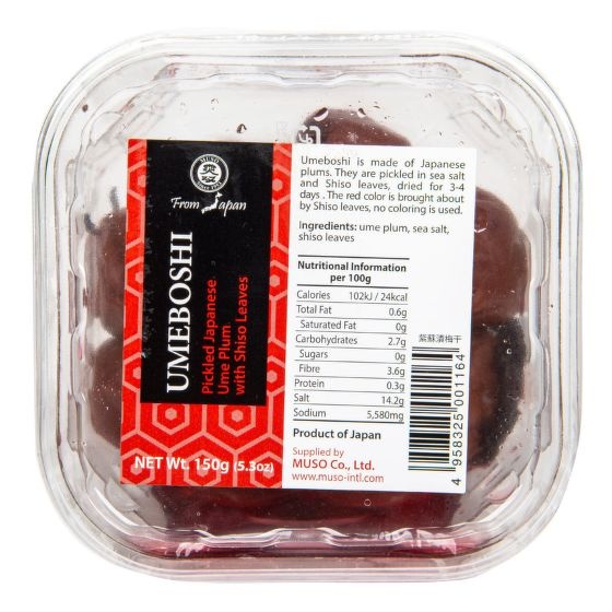 UMEBOSHI švestičky 150g MUSO