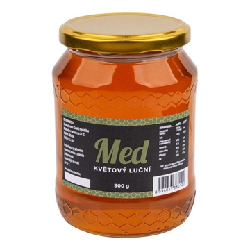 Med květový luční 900 g Číhala 