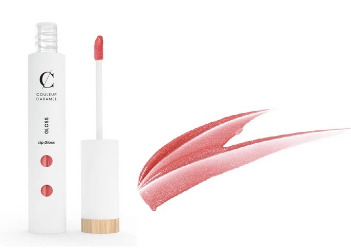 BIO lesk na rty PEARLY CORAL LIGHT 6 ml Couleur Caramel 