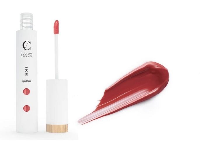 BIO lesk na rty VEIL OF RASPBERRY 6 ml Couleur Caramel 