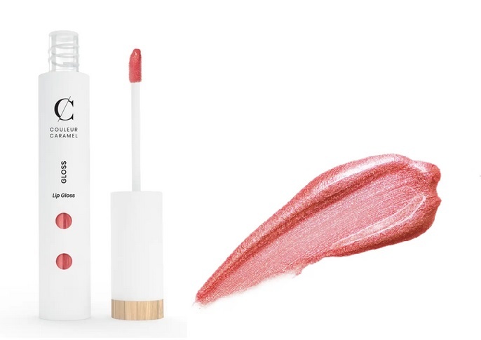 BIO lesk na rty NUDE PINK 6 ml Couleur Caramel 