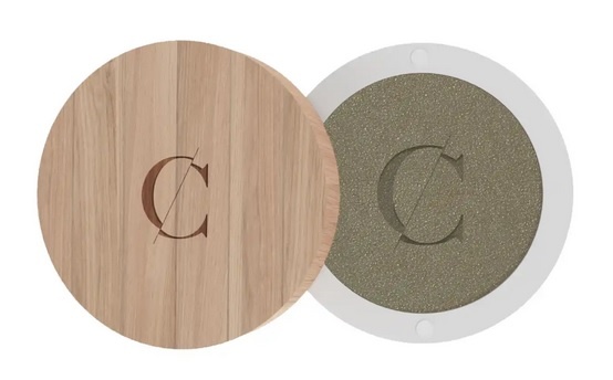 BIO perleťové oční stíny PEARLY GREEN Couleur Caramel 