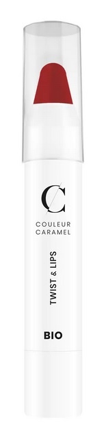 BIO rtěnka v tužce GLOSSY RED Couleur Caramel 