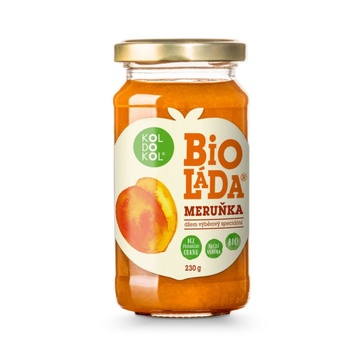 Bio džem Meruňka  Bioláda 230g Koldokol