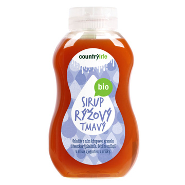 Bio Rýžový sirup tmavý 250ml Country Life