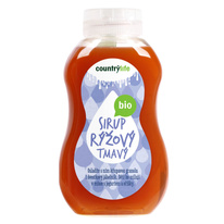 Bio Rýžový sirup tmavý 250ml Country Life