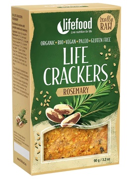 Bio placky rozmarýnové 90g Lifefood 