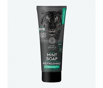 Černé mátový mýdlo na tělo i vlasy 200ml Natura Siberica