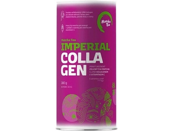 Matcha Tea Imperial Collagen 180g sypaný v dóze