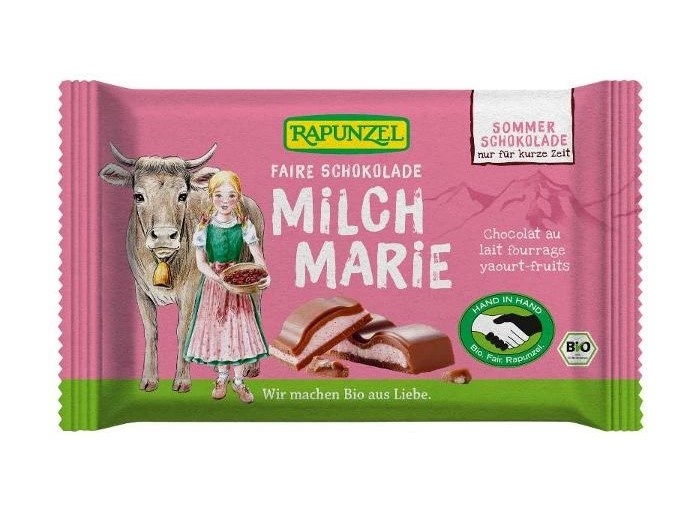 Bio čokoláda MILCH Marie 100g Rapunzel
