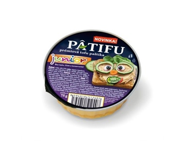 Tofu paštika JUNIOR 75g Patifu