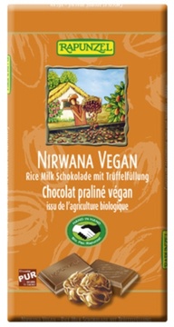 Bio čokoláda NIRWANA VEGAN 100g Rapunzel