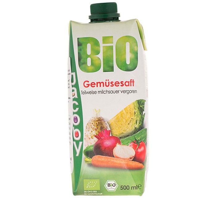 Šťáva zeleninový koktejl 500 ml BIO JACOBY