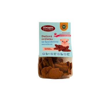 Limitovaná edice Bio Datlová zvířatka 100g Zemanka