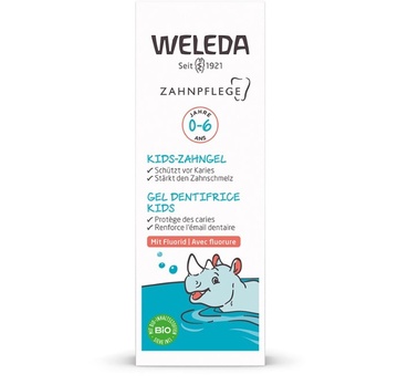 BIO Dětský zubní gel s fluoridem 0-6 let 50ml WELEDA