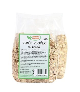 4-zrnná směs vloček 300g Zdraví z přírody