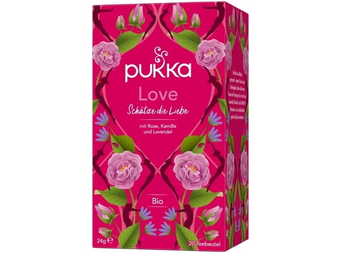 Bio čaj LOVE 24g Pukka