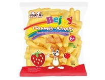 Křupky kukuřično-jáhelné Jahoda/Jablko 40g M-snack