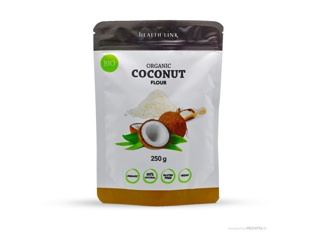 BIO Kokosová mouka 250g Health Link
