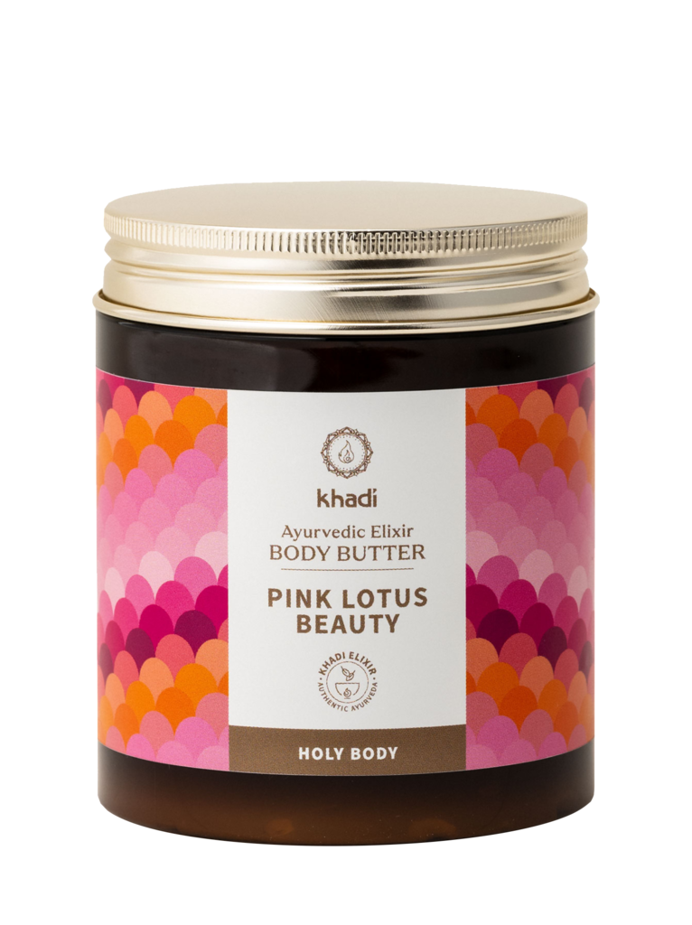 Elixírové tělové máslo PINK LOTUS 250 ml Khadi 
