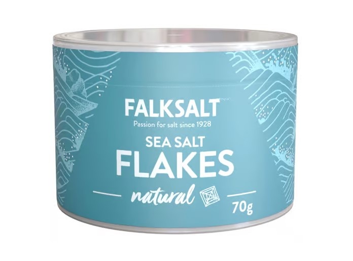 Mořská sůl přírodní ve tvaru vloček-pyramidek 70g FalkSalt