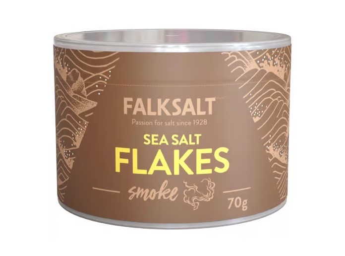 Mořská sůl vločková uzená 70g Falksalt