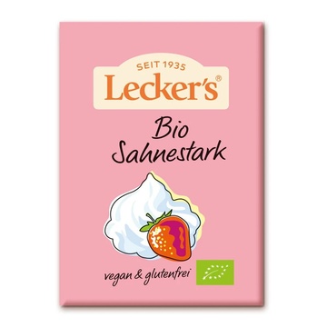 Bio Ztužovač šlehačky 4x8g Lecker´s