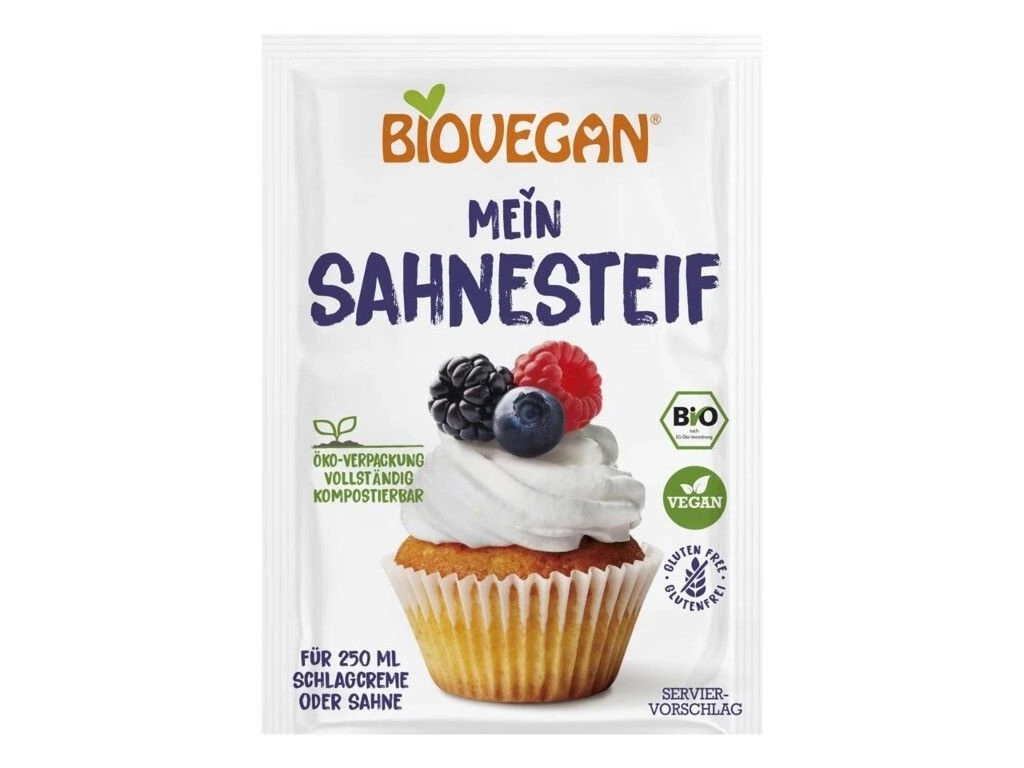 Bio ztužovač šlehačky 3x6g Biovegan
