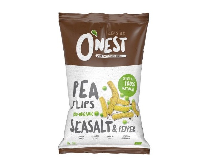 Křupky hrachové sůl/pepř 75g Bio O´nest