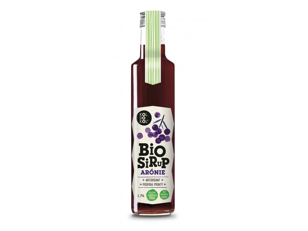 Bio Sirup Arónie 250ml Koldokol