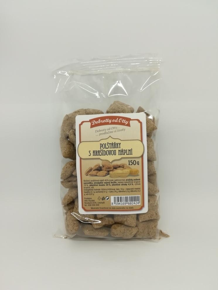 Polštářky arašídové 150g - Dobroty od Otty