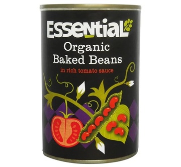 BIO Fazole bílé v rajčatové omáčce 400 g ProBio /Essential/
