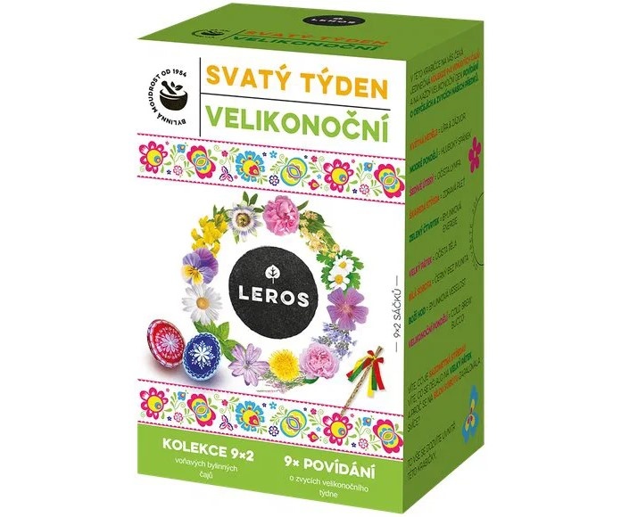 Svatý týden Velikonoční - sada čajů 9x2 n.s. LEROS