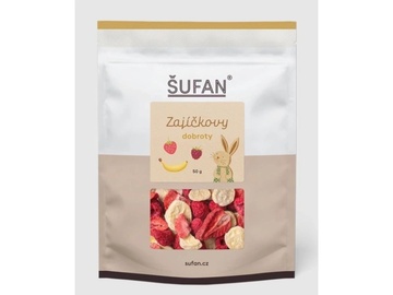 Zajíčkovy dobroty 50g sušené ovoce Šufan