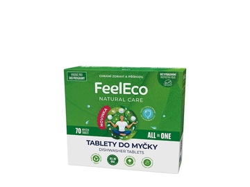 Tablety do myčky 70 ks ALL in ONE 980g Feel Eco